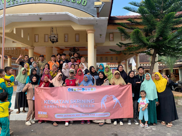 dokumentasi setelah skrining dan senam anti-hipertensi