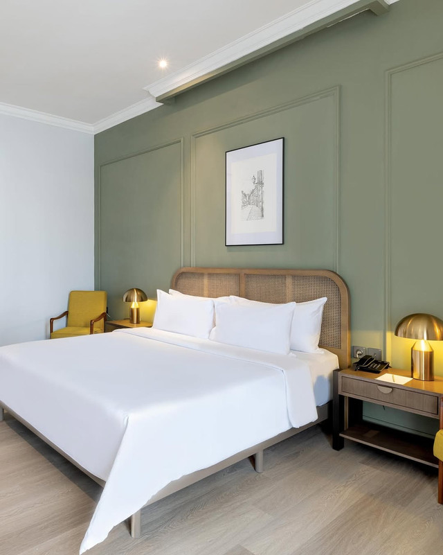 Kamar di Artotel Casa Hangtuah, Jakarta Selatan.  Foto: Instagram/@artotelcasahangtuah