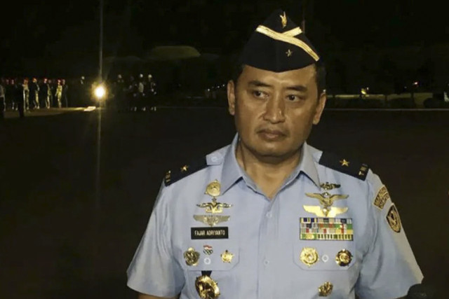 Marsekal Pertama TNI Fajar "Red Wolf" Adriyanto. Foto: Abdu Faisal/ANTARA