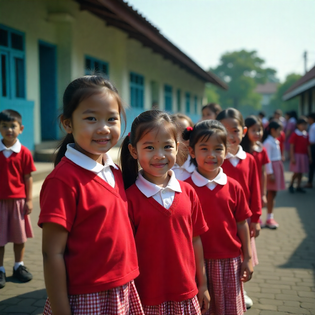 Ilustrasi Anak Sekolah. Foto: Freepik