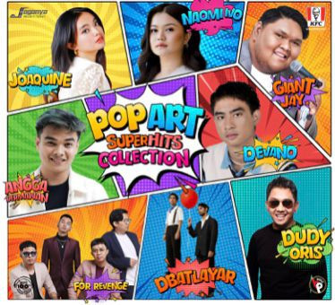 Album Popart Superhits Collection hadirkan for Revenge. Foto: Dok. Istimewa