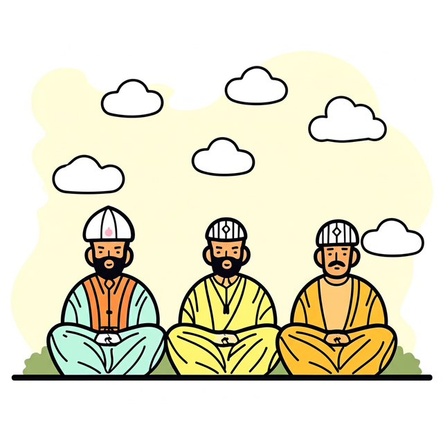 Ilustrasi: Orang yang Sedang berdoa. (sumber: gemini.ai)