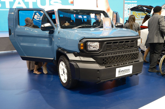 Toyota Hilux Rangga SUV dari karoseri New Armada di GIIAS 2025. Foto: Syahrul Ghiffari/kumparan
