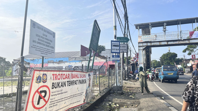 Suasana lahan baru untuk relokasi Pasar Hewan Barito di Lenteng Agung, Jagakarsa, Jakarta Selatan, Selasa (5/8/2025). Foto: Nasywa Athifah/kumparan