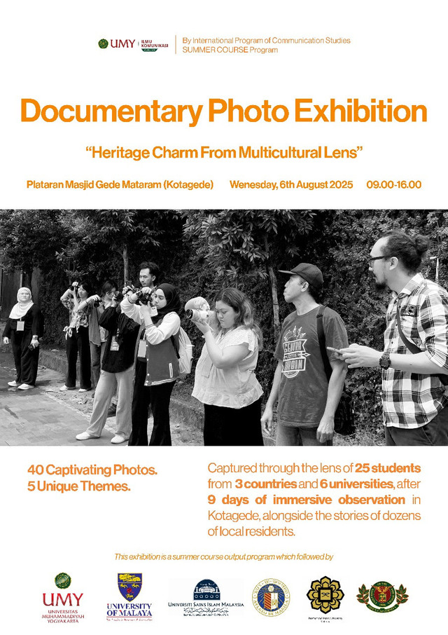 Program Summer Course 2025 IPCOS UMY adakan pameran (Dok; pribadi)