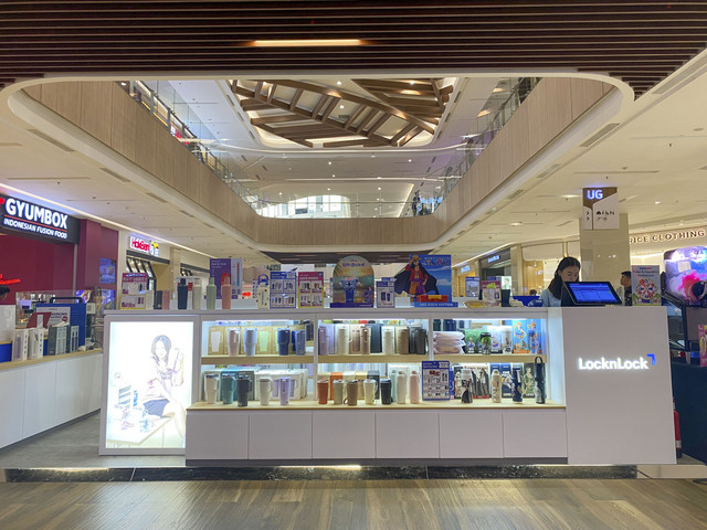 LocknLock membuka Pop-up store ke-3 yang berlokasi di Mall Bintaro Exchange 2, Tangerang Banten. Foto: LocknLock