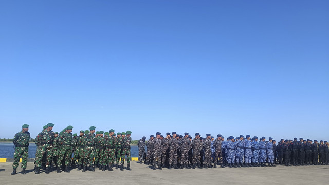 Pembentukan Satgas Patroli Imigrasi di Pelabuhan Benoa, Selasa (5/8/2025). Foto: Denita BR Matondang/kumparan