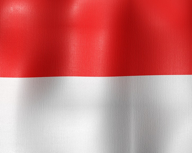 Ilustrasi Bendera Indonesia, Foto:Unsplash/Resource Database