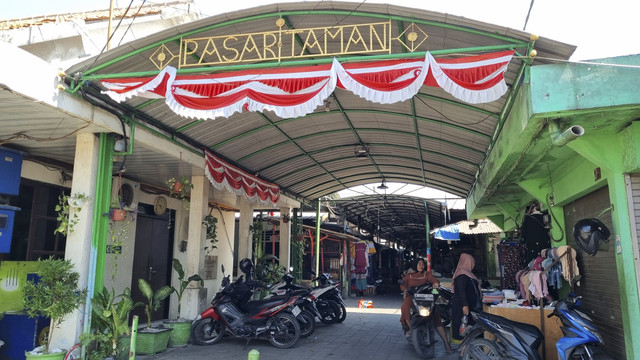 Suasana Pasar Sepanjang, Kecamatan Taman, Kabupaten Sidoarjo, Rabu (6/8/2025). Foto: Farusma Okta Verdian/kumparan