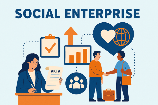 Ilustrasi Pendirian PT Social Enterprise by YSP.