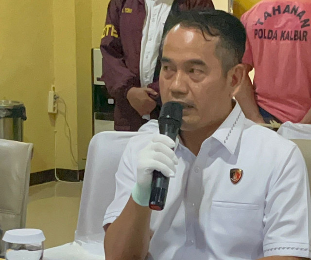 Dir Krimsus Polda Kalbar,Kombes Pol Burhanudin. Foto: Rabiansyah/Hi!Pontianak.