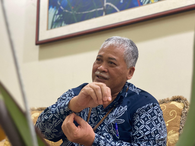Rektor UNY, Sumaryanto. Foto: Pandangan Jogja/Resti Damayanti