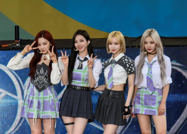 Biodata Member aespa, Foto: Angela Weiss/AFP