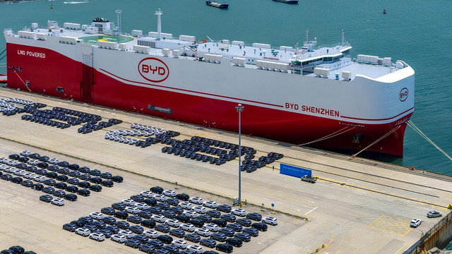 Kapal BYD Shenzhen. Foto: BYD