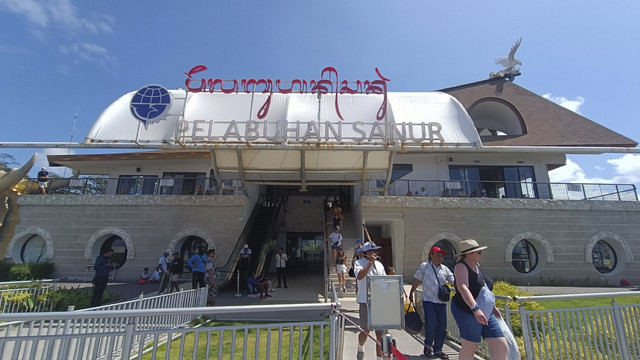 Suasana Pelabuhan Sanur, Kota Denpasar, Bali. Foto: Denita BR Matondang/kumparan