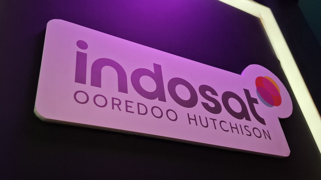 Logo Indosat Ooredoo Hutchison. Foto: Muhamad Ardyansyah/kumparan