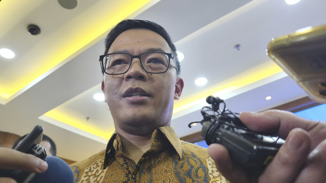 Menteri Luar Negeri RI Sugiono saat dijumpai di Kantor Kementerian Luar Negeri, Jakarta Pusat, Kamis (7/8/2025). Foto: Thomas Bosco/kumparan