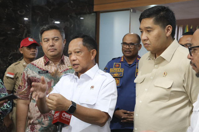 Mendagri Tito Karnavian di Kemendagri, Jakarta, Kamis (7/8/2025). Foto: Kemendagri