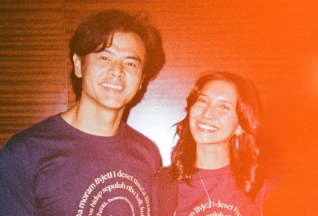Dion Wiyoko dan Sheila Dara, Pemain Film SORE: Istri dari Masa Depan (dok. Dwitisya Rizky)
