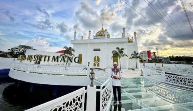Masjid Hajjah Sitti Mang, masjid milik Ustaz Das'ad Latif. Foto: Dok. Istimewa