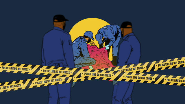 Ilustrasi pembunuhan mayat. Foto: Fatah Afrial/kumparan
