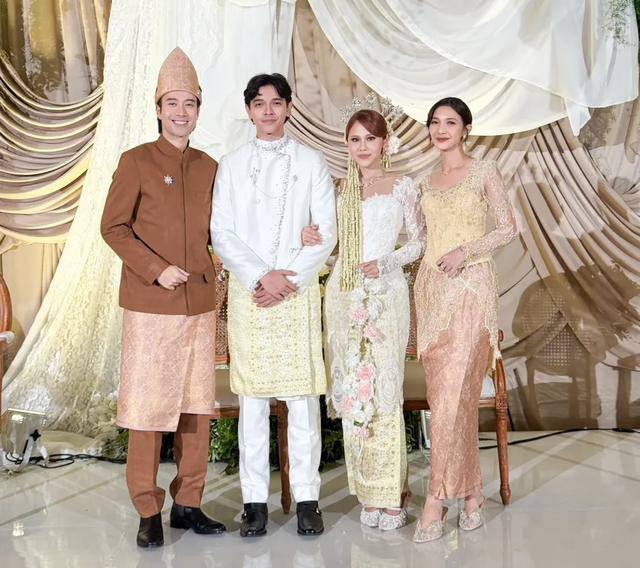 Pernikahan Nadin Amizah dan Faishal Tanjung. Foto: Instagram/vidialdiano