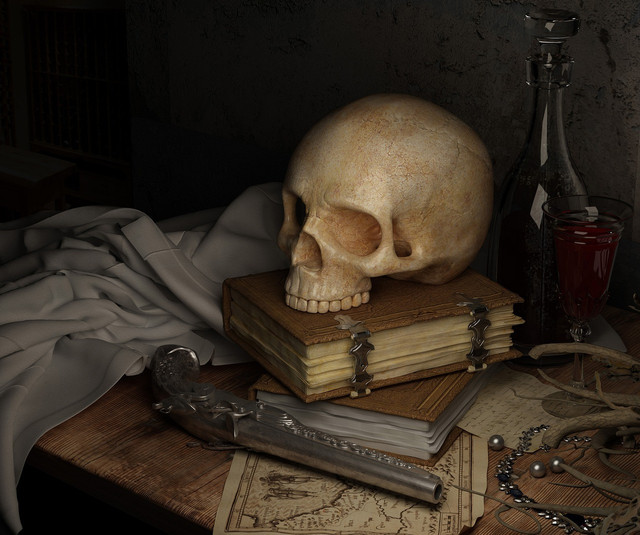 Ilustrasi sinopsis film Panji Tengkorak. Foto: Pixabay.com/volfdrag