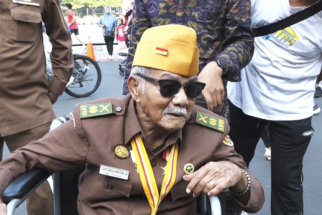 Ketua DPD Legiun Veteran RI Bali, I Gusti Bagus Saputra. Foto: Jonathan Devin/kumparan