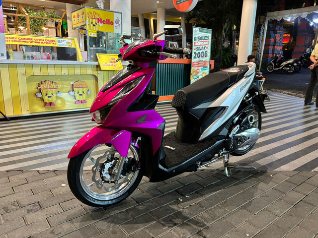 Honda BeAT milik Willy di Honda Modif Contest 2025 seri Bandung. Foto: Dok. AHM