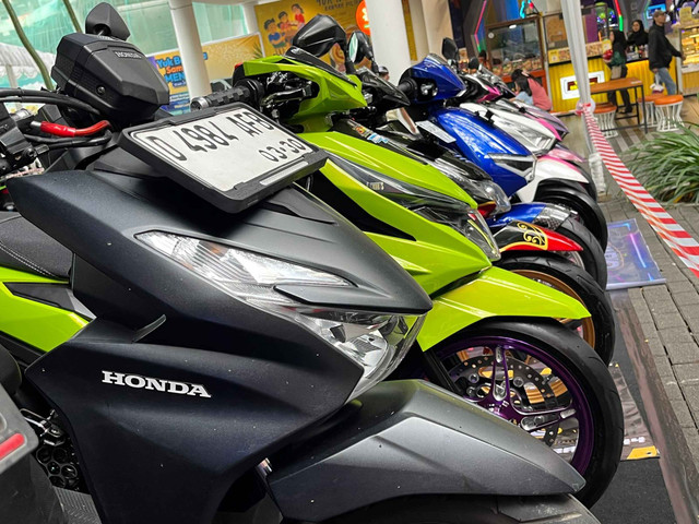 Honda Modif Contest 2025 seri regional Bandung, Sabtu (9/8/2025). Foto: Syahrul Ghiffari/kumparan