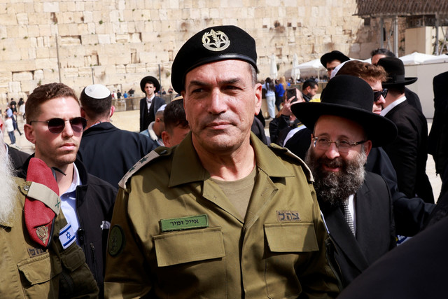 Kepala Staf Militer Israel Letnan Jenderal Eyal Zamir. Foto: Menahem Kahana / AFP