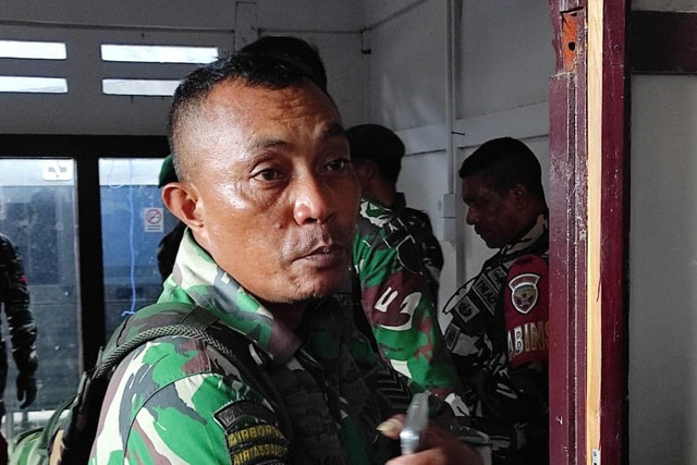 Ayah Prada Lucky Namo, Sersan Mayor (Serma) Christian Namo. Foto: Dok. Istimewa