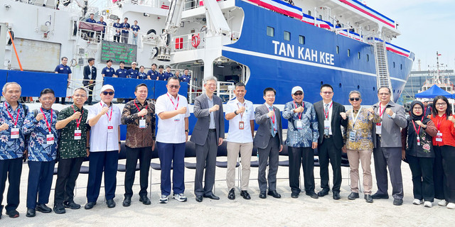 Melihat Kapal Riset Tan Kah Kee, Rektor IPB Harap Indonesia Ada Fasilitas Serupa