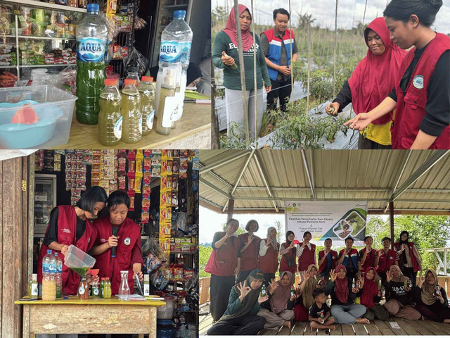 Kegiatan sosialisi bersama warga Desa Tanah Datar, Kecamatan Muara Badak, Kabupaten Kutai Kartanegara, Kalimantan Timur.