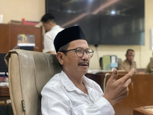Ketua Pansus Raperda Pengelolaan Raperda Pertambangan DPRD DIY, Aslam Ridlo. Foto: Pandangan Jogja/Resti Damayanti
