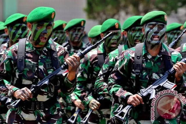 Ilustrasi TNI AD. | Foto: ANTARA FOTO/R. Rekotomo