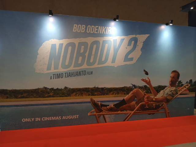 Timo Tjahjanto dalam konferensi pers film Nobody 2 di Thamrin, Jakarta Pusat, Senin (11/8/2025) malam. Foto: Vincentius Mario/kumparan