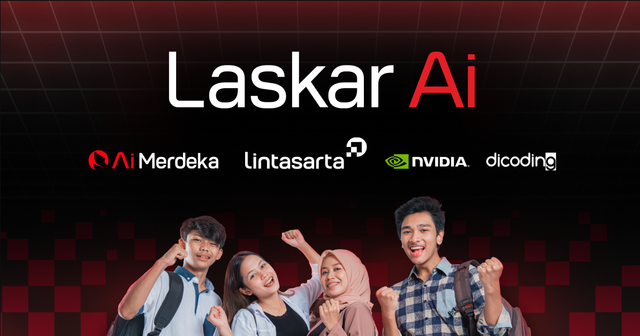 Laskar AI, program beasiswa dari Lintasarta untuk mahasiswa, dosen, hingga profesional. Foto: Lintasarta