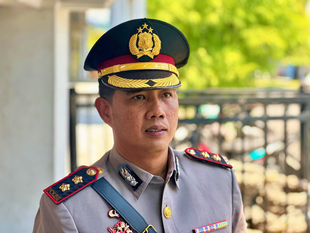 Kapolres Halmahera Timur AKBP Bobby Kusuma Ardiansyah. Foto: kumparan