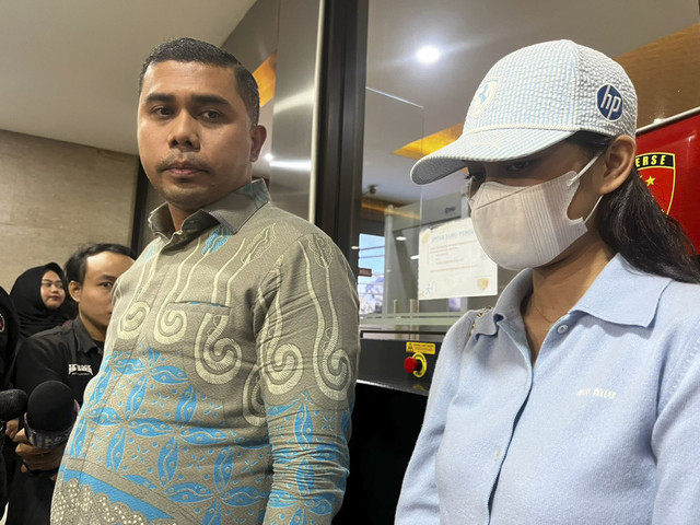Nurul Azizah Rosiade usai melapor terkait pencemaran nama baiknya di Bareskrim Polri, Jakarta Selatan, Selasa (12/8/2025). Foto: Rayyan Farhansyah/kumparan