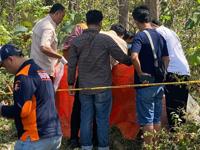 Jasad perempuan ditemukan di sebuah ladang di kawasan wisata Gua Lawa, Kecamatan Sampung, Kabupaten Ponorogo Foto: Dok. Istimewa