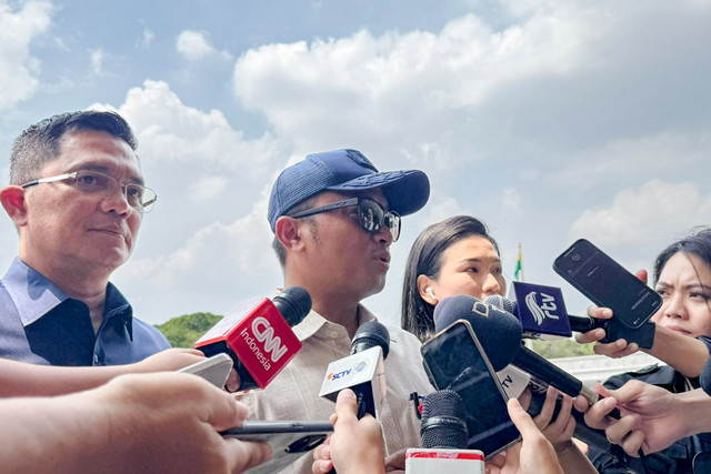 Mensesneg Prasetyo Hadi di Istana Merdeka, Jakarta, pada Rabu (13/8/2025). Foto: Luthfi Humam/kumparan