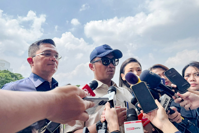 Mensesneg Prasetyo Hadi di Istana Merdeka, Jakarta, pada Rabu (13/8/2025). Foto: Luthfi Humam/kumparan