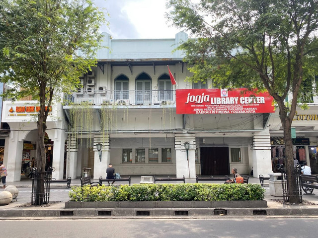 Gedung Jogja Library Center di Jalan Malioboro. Foto: Pandangan Jogja/Resti Damayanti