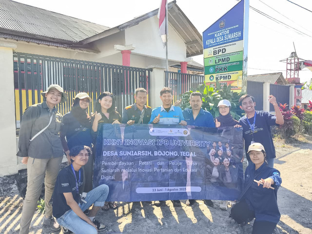 KKNT IPB Suniarsih & PUSKESWAN Kab. Tegal