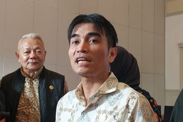 Ketua LSF, Naswardi, dalam Konferensi Pers Anugerah LSF 2025. Foto: Dok. Istimewa