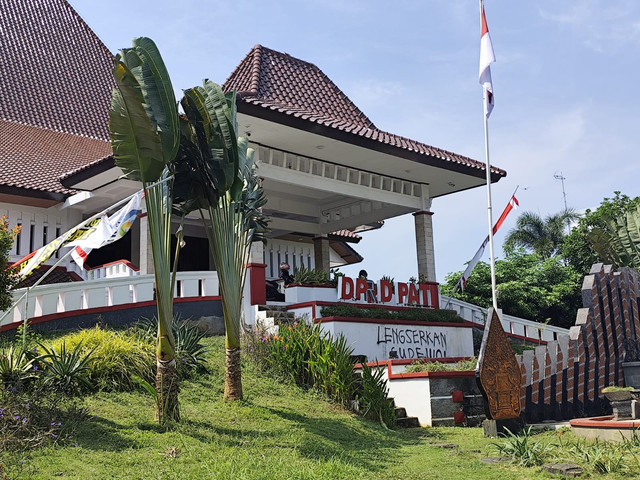 Gedung DPRD Kabupaten Pati. Foto: Intan Alliva Khansa/kumparan