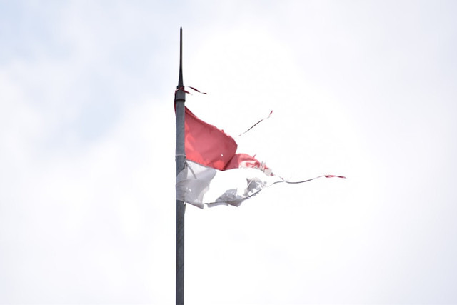 Ilustrasi Lokasi Ibu Fatmawati Menjahit Bendera Merah Putih. Unsplash/Ekwan Wiratno