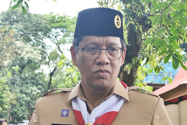Ketua Dewan Komisioner Lembaga Penjamin Simpanan (LPS) Purbaya Yudhi Sadewa di Buperta Cibubur, Jakarta Timur, Kamis (14/8/2025). Foto: Widya Islamiati/kumparan