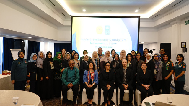 UNDP Perkuat Kepemimpinan Hakim Perempuan di Indonesia Lewat Kolokium. Foto: United Nations Development Programme